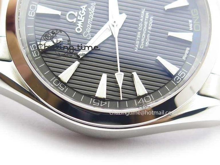 0101 Versatile Aqua Terra ‘PyeongChang 2018’ JHF Best Edition Black Dial On SS Bracelet A 8204